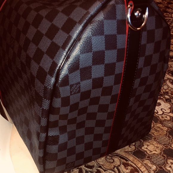 LV KEEPALL BOUDILLER 55 DAMIER GRAPHITE - Picture 4 of 6